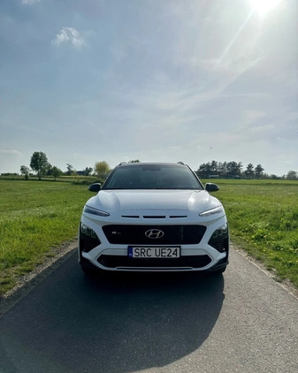 Hyundai Kona cena 77900 przebieg: 20000, rok produkcji 2022 z Racibórz małe 121